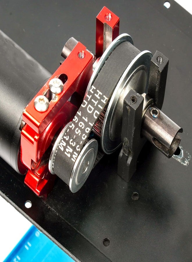 MOSHNOLY Aluminum Belt Drive System for Center Differential for Arrma 6S 1/8 Typhon&1/7 Infraction,Pulley 5MM Transmission Belt Kit Upgrade,Modular Drivetrain Belt Spur Gear Input(Not fit for 1/7 Limitless V2) - Image 3